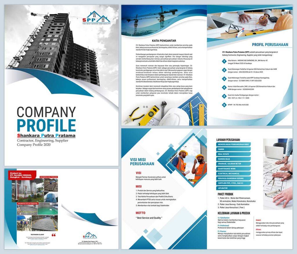 Jasa Desain Company Profile Di Bekasi